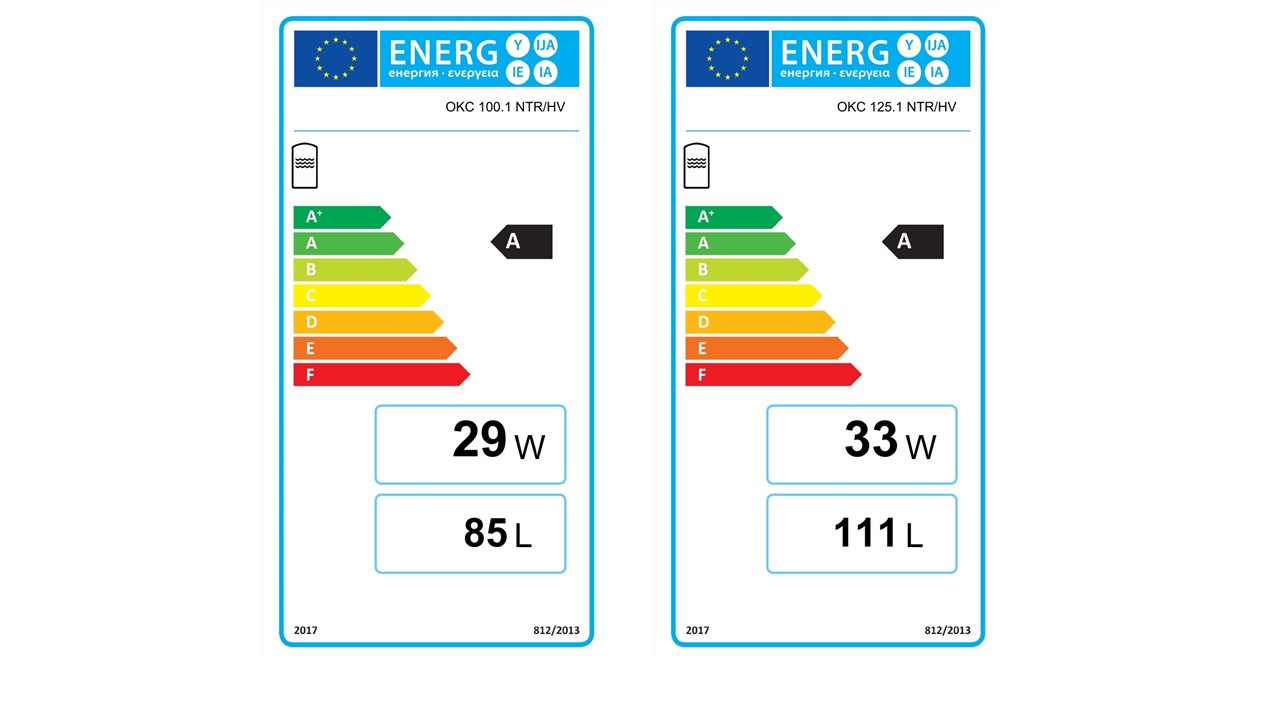 Energielabel ES/HV 100-125 NTR/A