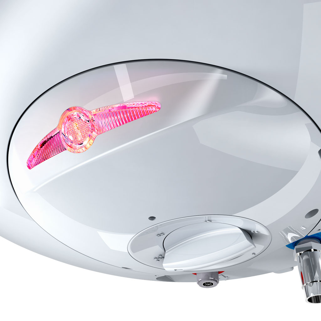 Rote LED - Heizmodus