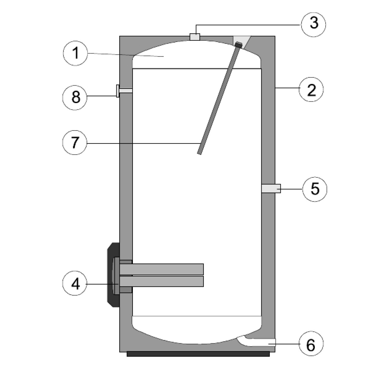 300 Liter L elektrischer Warmwasserspeicher Boiler Elektrospeicher Speicher mit Keramikheizstab 2,2 - 12kW 300 Liter L elektrischer Warmwasserspeicher Boiler Elektrospeicher Speicher mit Keramikheizstab 2,2 - 12kW