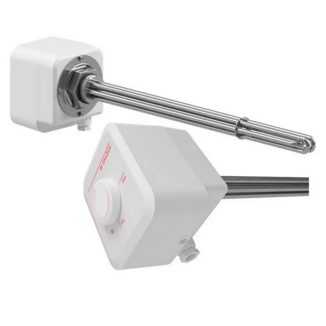 Elektroheizstäbe Heizpatrone Heizelement 2,0 bis 9,0 kw mit Isoliertrennung und 1 1/2 Zoll Gewinde