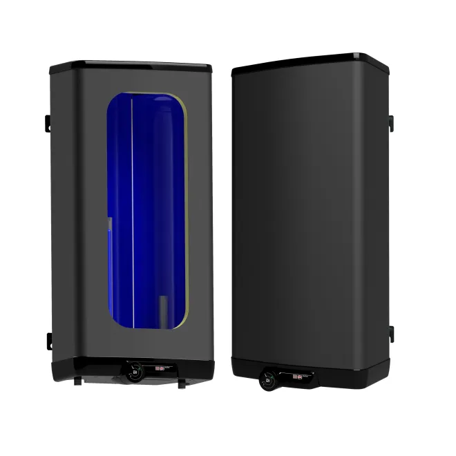 Elektrischer Boiler Warmwasserspeicher 80 Liter - Sondermodell in Silber/Anthrazit