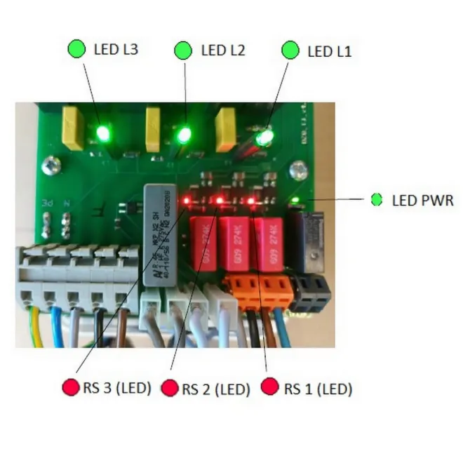 Extern gesteuerte Elektroheizstäbe Heizpatrone Heizelement mit Isoliertrennung und 1 1/2 Zoll Gewinde - Ohne Steuerung