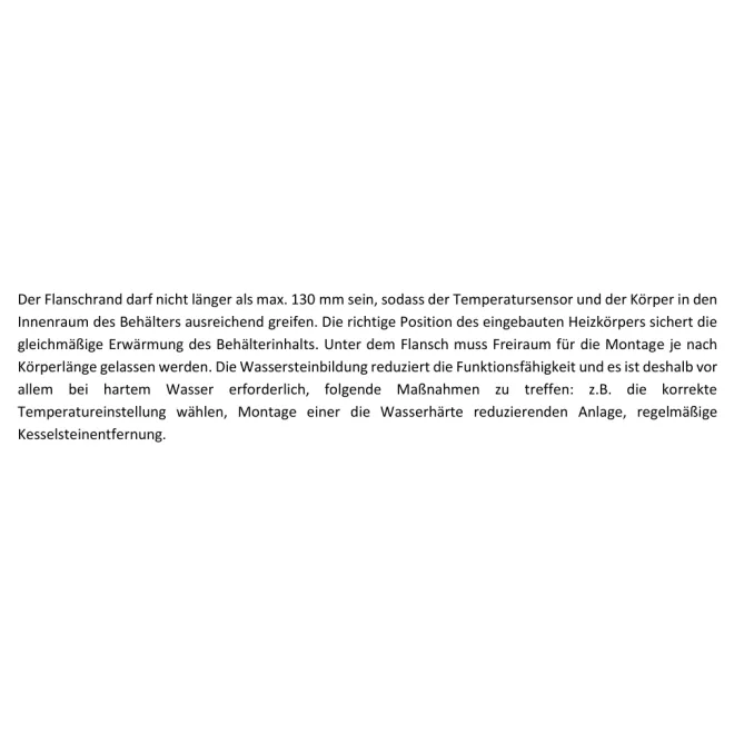 Gekapselte Keramikheizstäbe mit Flansch keramische Heizelemente