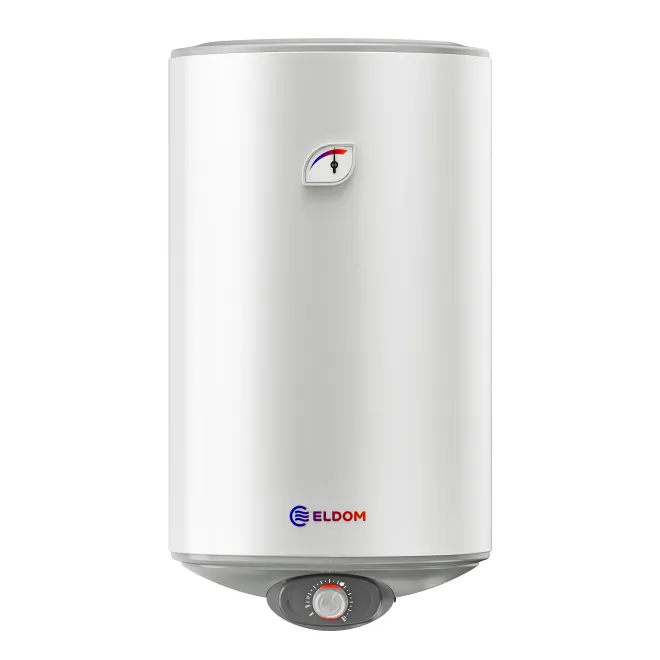 Warmwasserspeicher mit gekapselten Trockenheizkörpern - Antikalk - 80 Liter breite/kurze Version Warmwasserspeicher WVF08046FD