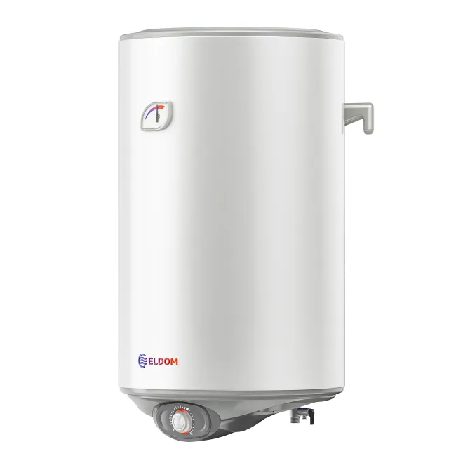 Warmwasserspeicher mit gekapselten Trockenheizkörpern - Antikalk - 80 Liter breite/kurze Version Warmwasserspeicher WVF08046FD