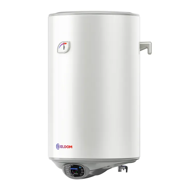 Wandhängender Elektrospeicher Warmwasserspeicher mit Smart Control elektronischer Steuerung und WiFi - Appsteuerung - 80 Liter Boiler 2,0kW breit/niedrig WVF8046FEW