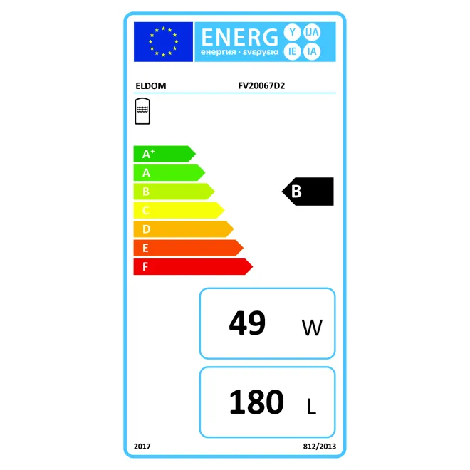 Energielabel ES/FVD2 200