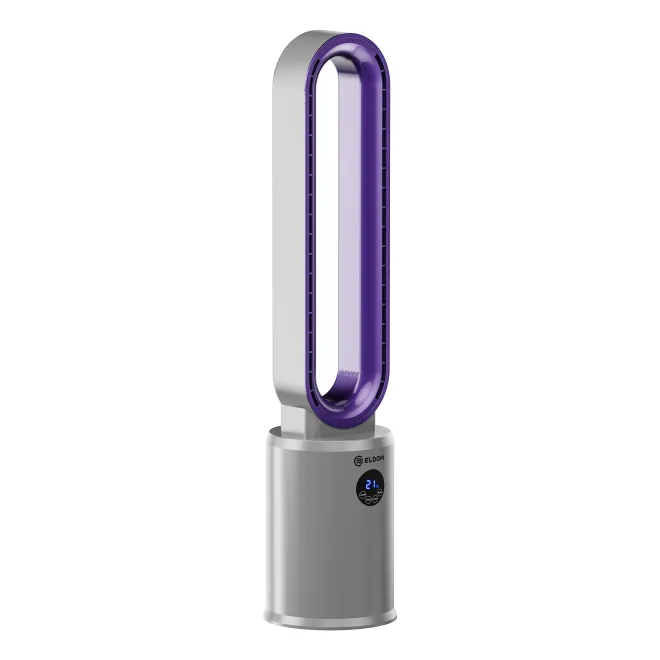Ventilator mit Luftionisierung, Staubfilter, LED-Touchdisplay, Fernbedienung ES/FFC Air Cooler Silver/Purple