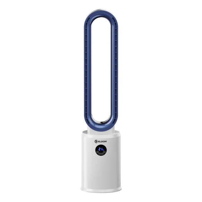 Ventilator mit Luftionisierung, Staubfilter, LED-Touchdisplay, Fernbedienung ES/FFC Air Cooler White/Blue