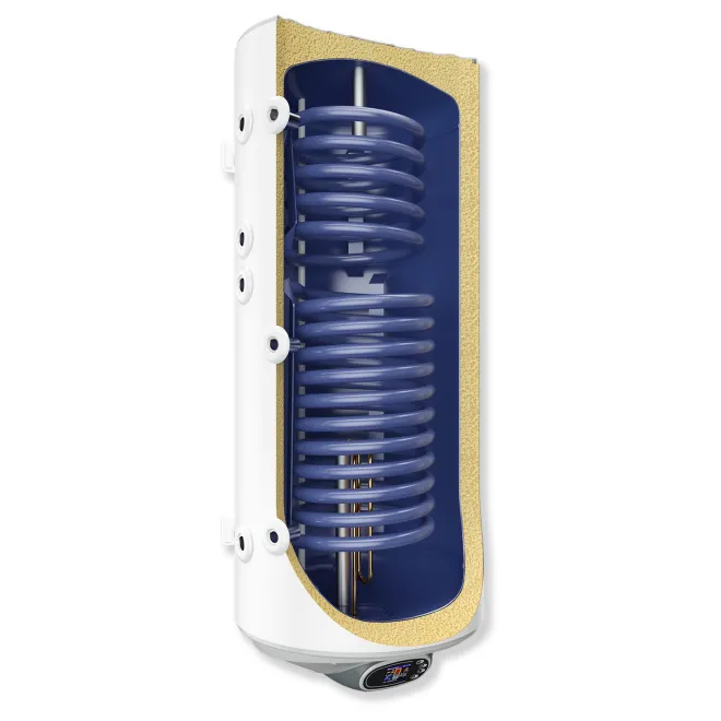 Kombiwarmwasserspeicher wandhängende elektrische Warmwasserspeicher/Solarspeicher 150L Kombiwarmwasserspeicher 2 Wärmetauscher LINKS WV15046S2LE
