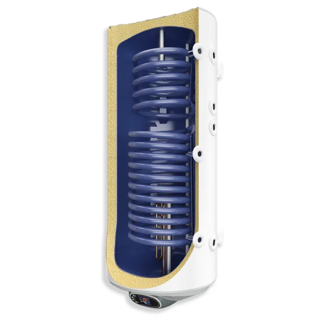 Kombiwarmwasserspeicher wandhängende elektrische Warmwasserspeicher/Solarspeicher 120L Kombiwarmwasserspeicher 2 Wärmetauscher RECHTS WV12046S2RE