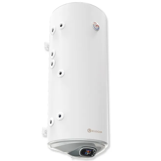 Kombiwarmwasserspeicher wandhängende elektrische Warmwasserspeicher/Solarspeicher 120L Kombiwarmwasserspeicher 2 Wärmetauscher LINKS WV12046S2LE