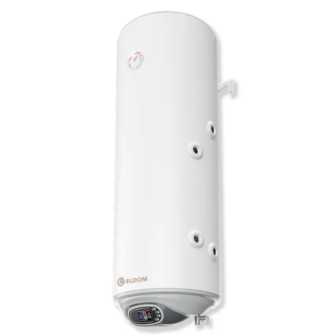 Kombiwarmwasserspeicher wandhängende elektrische Warmwasserspeicher/Solarspeicher 80L Kombiwarmwasserspeicher Wärmetauscher RECHTS WV08039SRE