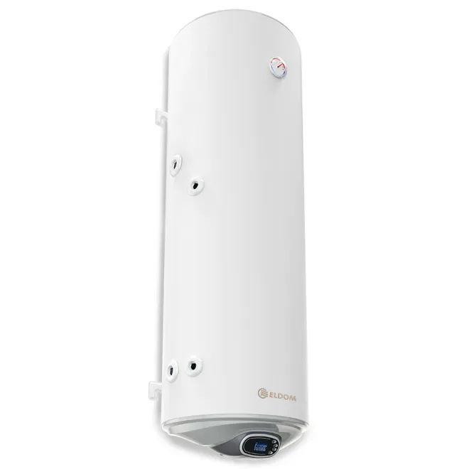 Kombiwarmwasserspeicher wandhängende elektrische Warmwasserspeicher/Solarspeicher 150 Liter Kombi-Warmwasserspeicher mit Wärmetauscher LINKS schmal/hoch WV15046SLE