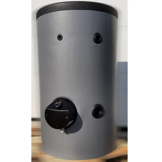 Kombinierter Warmwasserspeicher mit Heizelement - ideal für Photovoltaik - und 2 Wärmetauscher 200 Liter Kombispeicher mit 2 Wärmetauscher EV S2 200