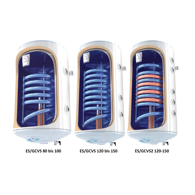 Wandhängender Kombiwarmwasserspeicher Boiler, kombinierte mit 1 Wärmetauscher und Elektrisch - 100 Liter Kombiwarmwasserspeicher - 1 Wärmetauscher GCVS1004420
