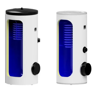 Warmwasserspeicher mit 1 oberen Wärmetauscher und optionalen Keramikheizstab - ideal zur Verwendung von überschüssigen PV-Strom -