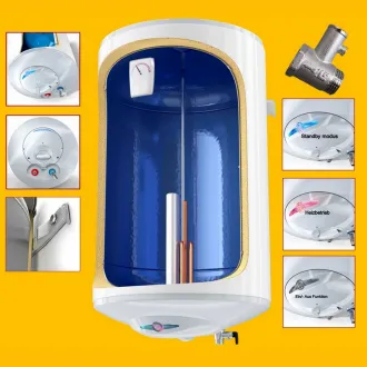 Elektro Warmwasserspeicher Boiler 2- fach emailliert -