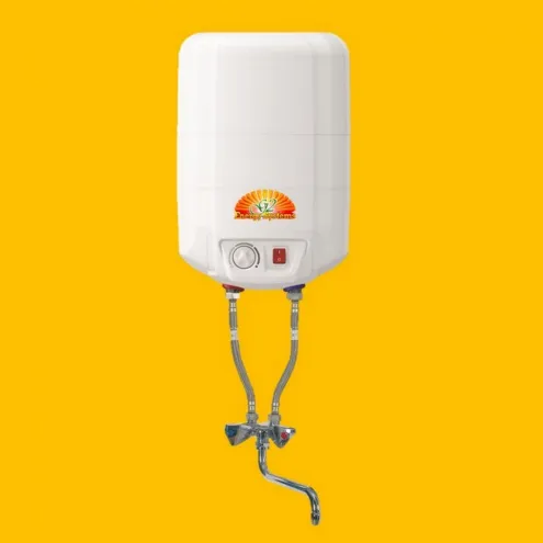 Kompakte DRUCKLOSE ÜBERTISCH Warmwasserspeicher Boiler - inkl. Niederdruckarmatur -