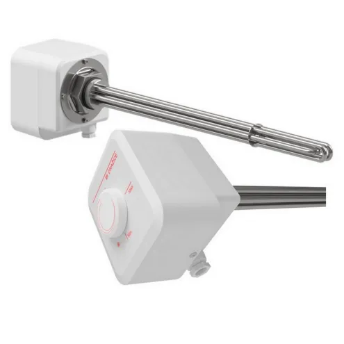 Elektroheizstäbe Heizpatrone Heizelement 2,0 bis 9,0 kw mit Isoliertrennung und 1 1/2 Zoll Gewinde