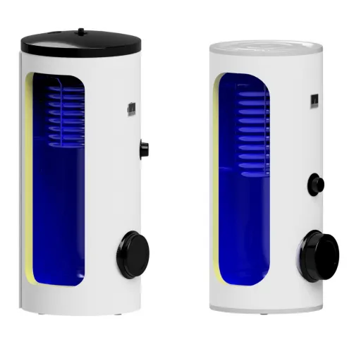 Warmwasserspeicher mit 1 oberen Wärmetauscher und optionalen Keramikheizstab - ideal zur Verwendung von überschüssigen PV-Strom -