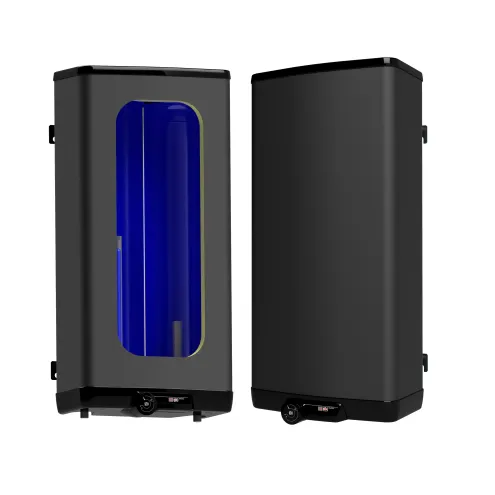 Elektrischer Boiler Warmwasserspeicher 80 Liter - Sondermodell in Silber/Anthrazit