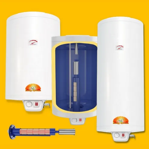 Elektrospeicher Warmwasserspeicher mit verschleißfreiem Keramikheizstab - wandhängender Boiler
