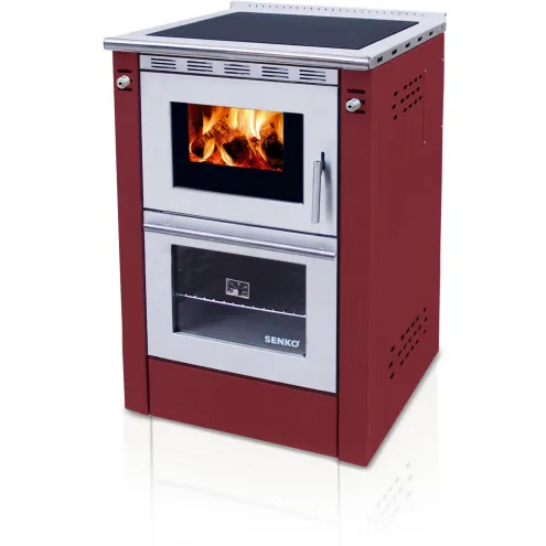 Klassischer Küchenherd mit Backofen