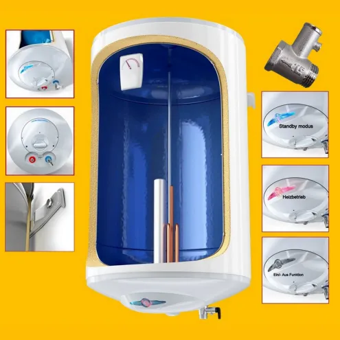 Elektro Warmwasserspeicher Boiler 2- fach emailliert -