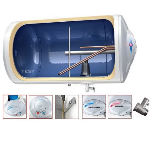 80 Liter Warmwasserspeicher Horizontal 2000W - GCH80